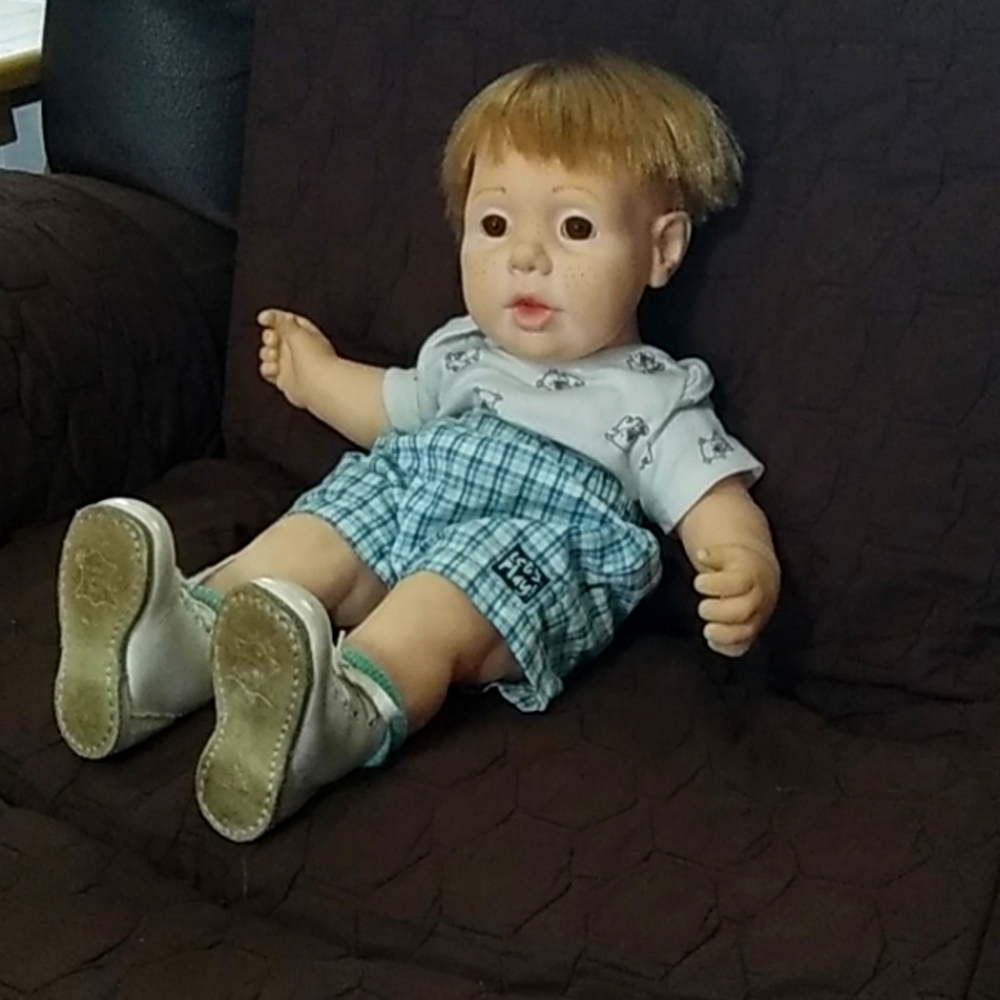 Vintage 1984 JTurner Hasbro Male Doll (weighted)